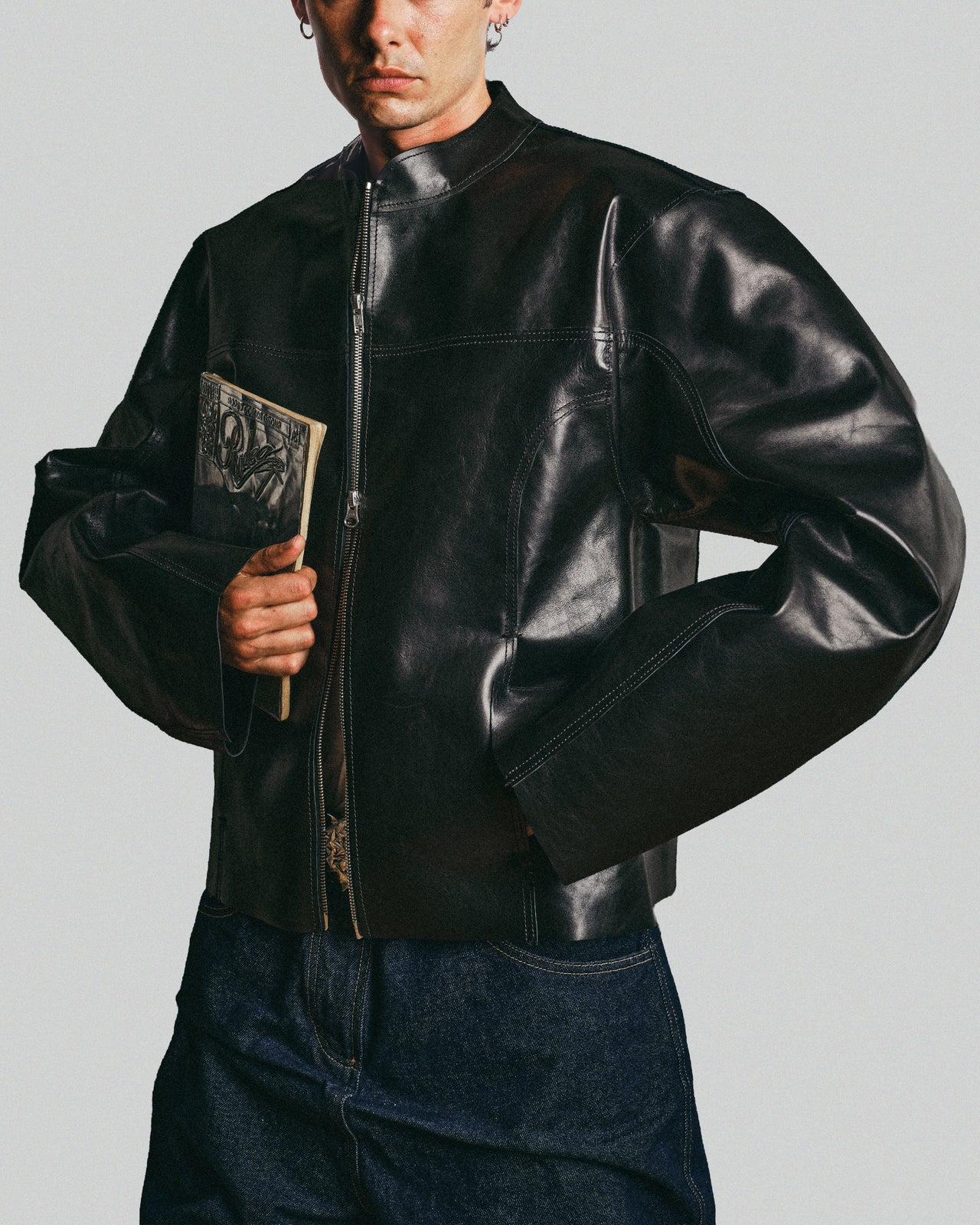 LEATHER TYRE JACKET